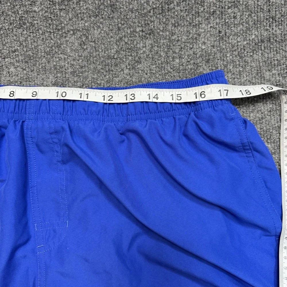 Nike Silver Tag Athletic Shorts XL  Blue 7" Inseam Retro Running Y2K Swim - Picture 8 of 9